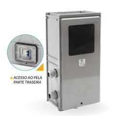 CMF3 - Caixa de edição Frontal Tampa Cinza MOD.3